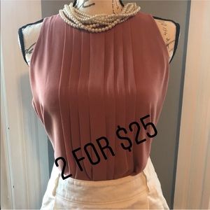Mauve blouse